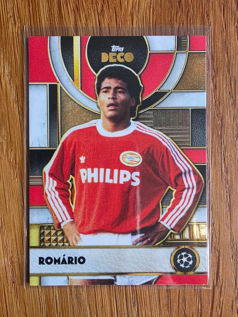 Topps Deco 25/26 Romario PSV, Ophalen of Verzenden, Zo goed als nieuw, Plaatje