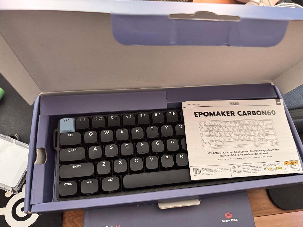 Epomaker Carbon60, EPOMAKER, Nieuw, Ophalen of Verzenden, Draadloos