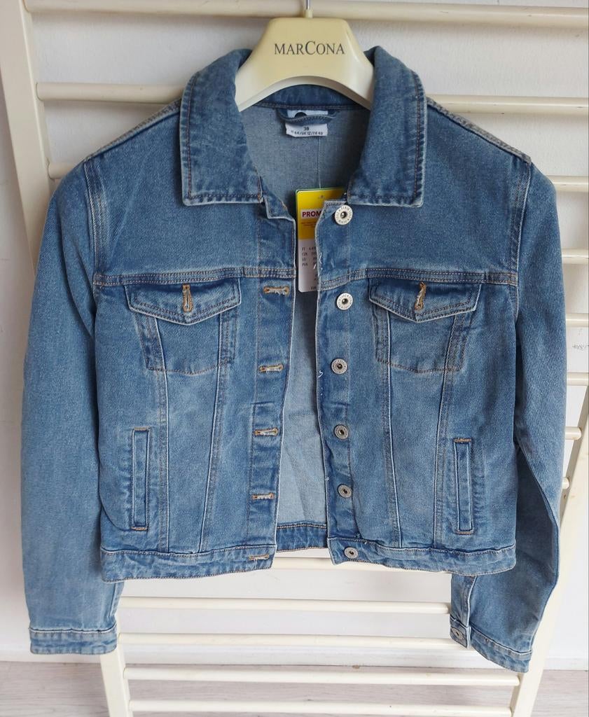 Te koop nieuwe spijker jasje maat 38, Ophalen of Verzenden, Nieuw, Maat 38/40 (M), Blauw
