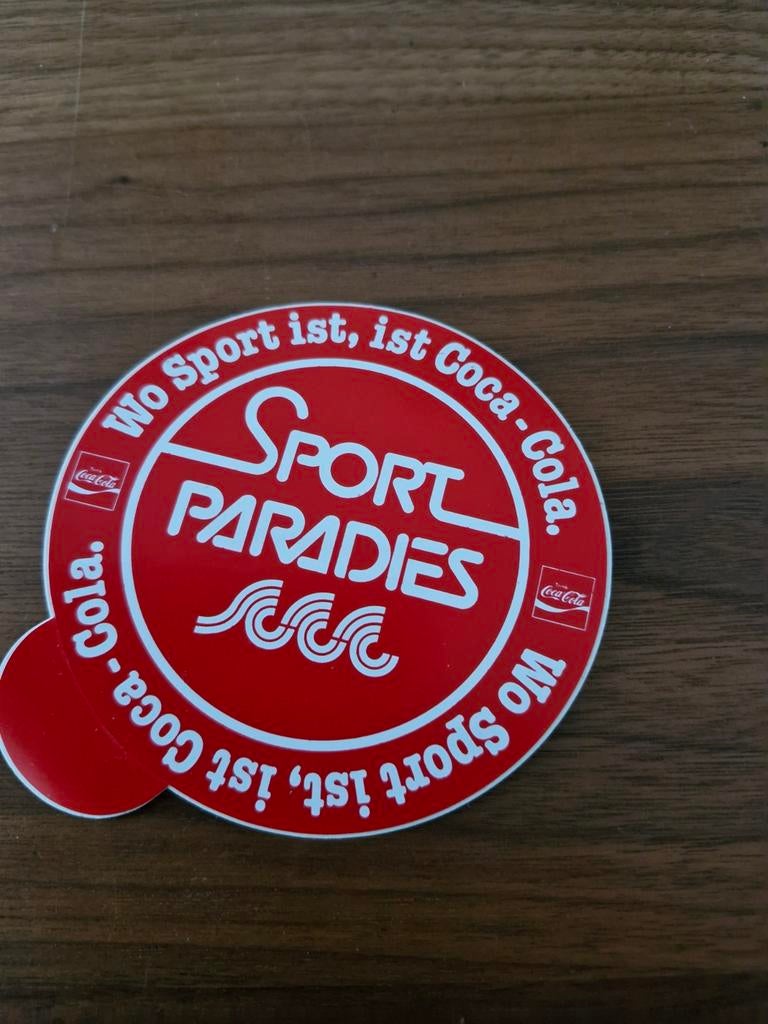 4961 Coca-Cola Sport Paradies Sticker, Ophalen of Verzenden