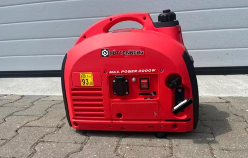 NIEUWE draagbare camping aggegraat 2000W, Ophalen of Verzenden, Nieuw, Minder dan 5 kVA, Benzine