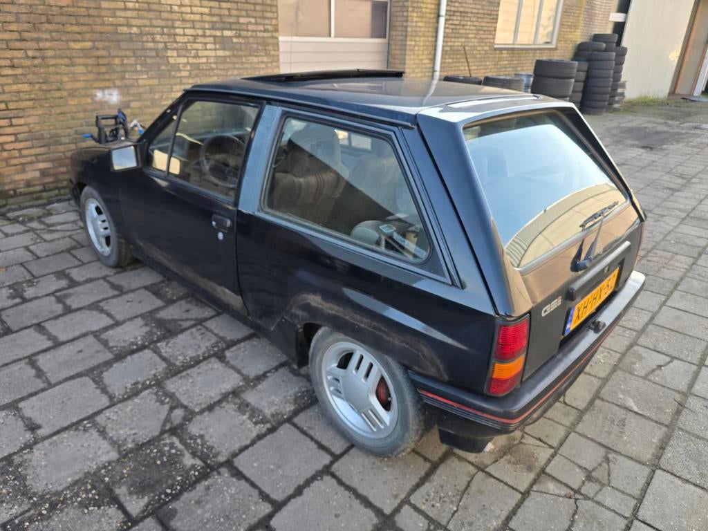 Opel Corsa 1.6 GSI S6 1989 Zwart, foto 2
