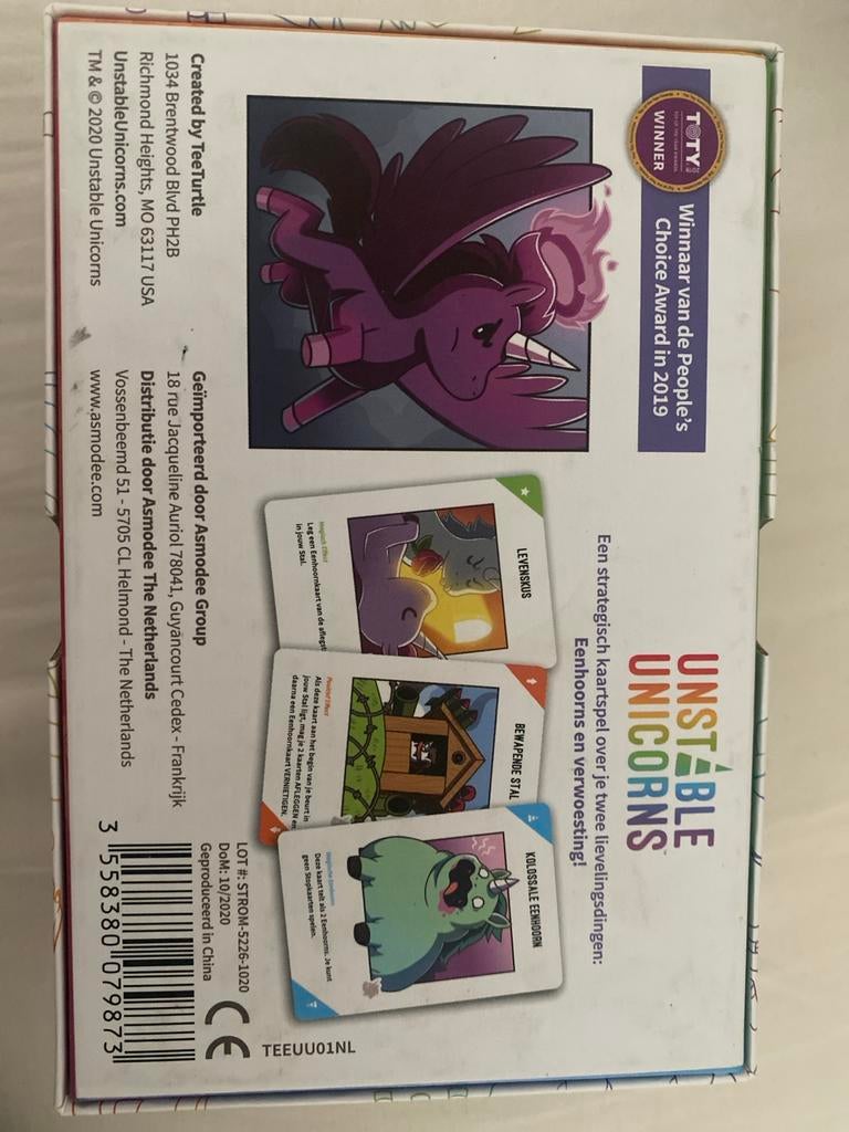 Unstable Unicorns Kaartspel - Stel je Eenhoornleger Samen!, Hobby en Vrije tijd, Gezelschapsspellen | Bordspellen, Vijf spelers of meer
