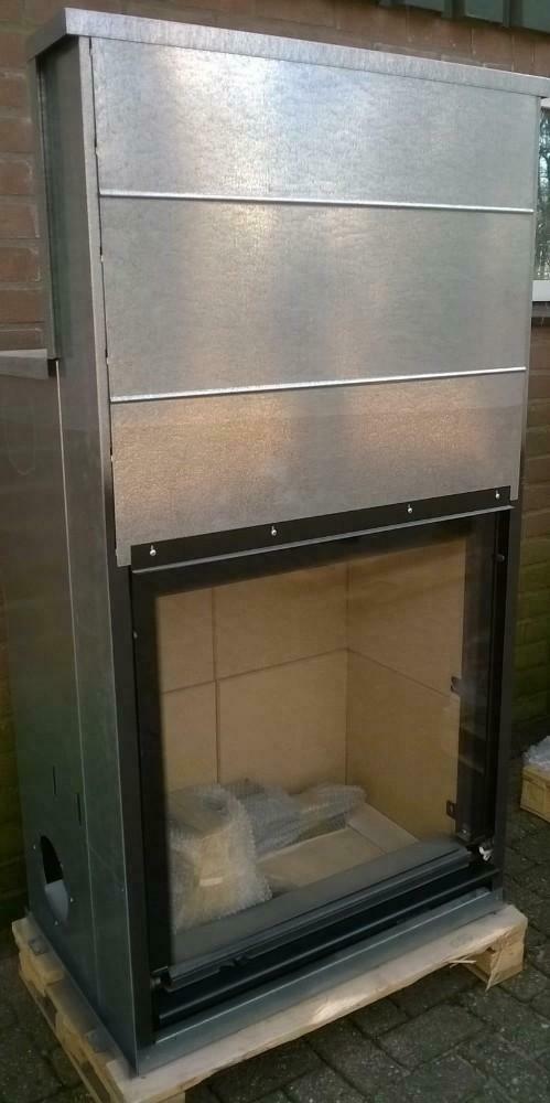 Liftdeur haard Hark 750/70 H hout inbouwhaard, Ophalen, Nieuw, Hout, Inbouw