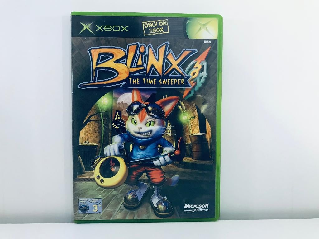 XBOX Original - Blinx the Time Sweeper, Spelcomputers en Games, Games | Xbox Original, Zo goed als nieuw, Avontuur en Actie, 1 speler
