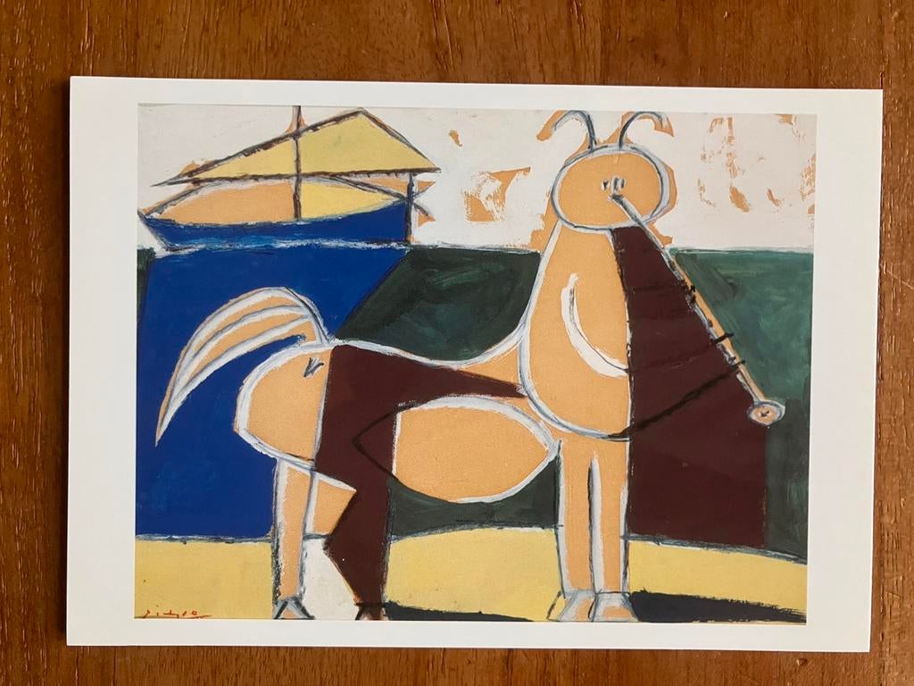 Pablo Picasso - Le Centaure et le Navire, 1946, Verzamelen, Ansichtkaarten | Themakaarten, Ophalen of Verzenden, 1980 tot heden