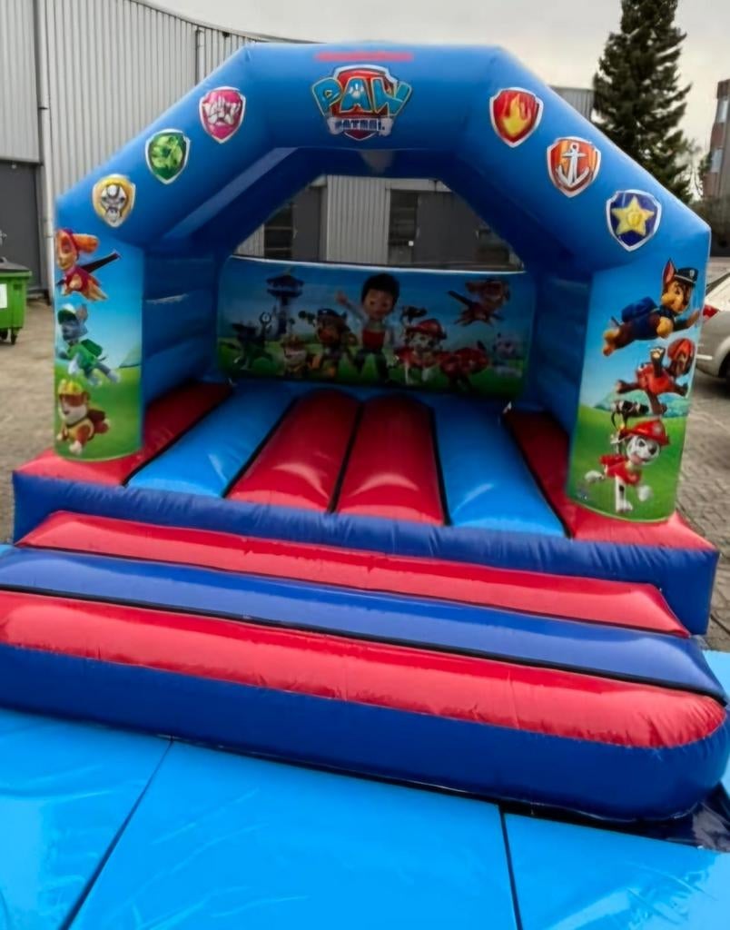Paw Patrol Springkussen te Huur!, Ophalen of Verzenden, Zo goed als nieuw, Verjaardag
