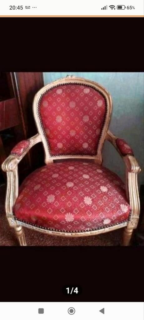 Mooie Barok fauteuil in perfecte staat, Ophalen