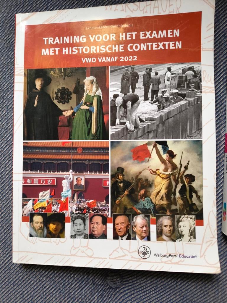 VWO examentraining historische contexten (VWO vanaf 2022), Boeken, Ophalen, Zo goed als nieuw, VWO, Geschiedenis