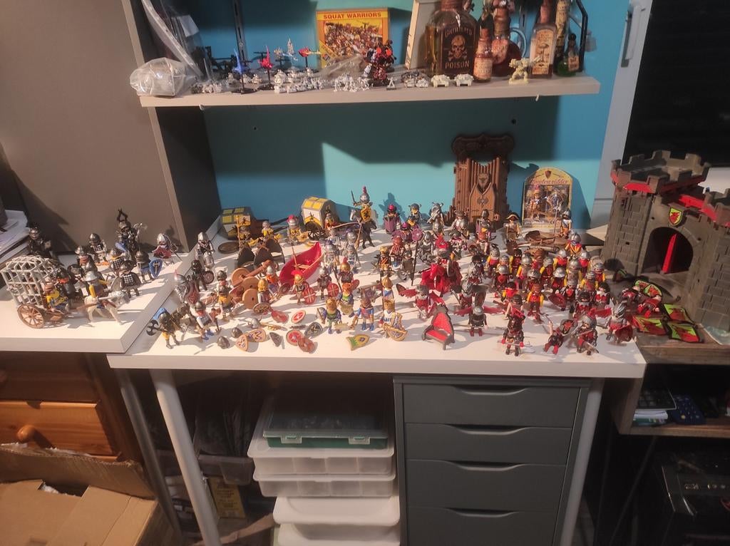 Playmobil ridders, soldaten, vikings, Verzenden, Zo goed als nieuw, Los playmobil