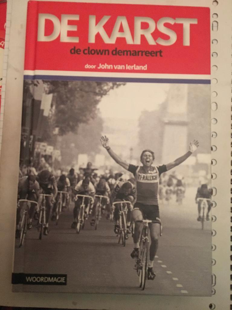 wielerboek- De Karst ( Gerben Karstens ), Ophalen of Verzenden, Zo goed als nieuw, Lopen en Fietsen