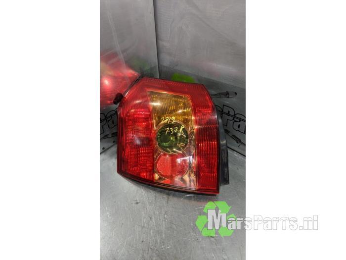 Achterlicht rechts van een Toyota Corolla