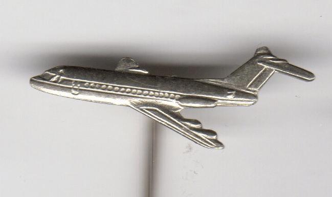 Speldje VLIEGTUIG FOKKER TYPE ? (A8), Ophalen of Verzenden, Gebruikt, Overige onderwerpen