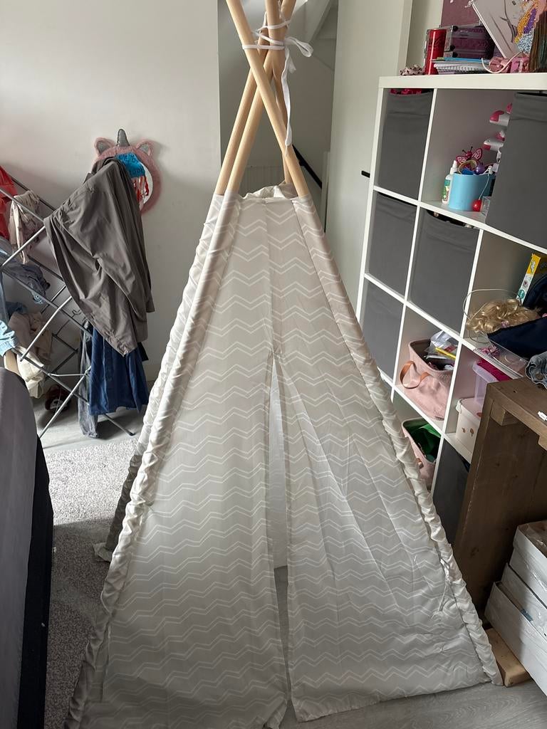 Leuke kindertipi tent met patroon, Ophalen, Gebruikt