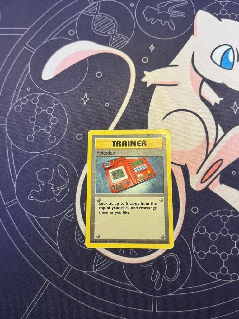 Pokémon kaarten Pokédex  #87 Base set, Ophalen of Verzenden, Gebruikt, Losse kaart
