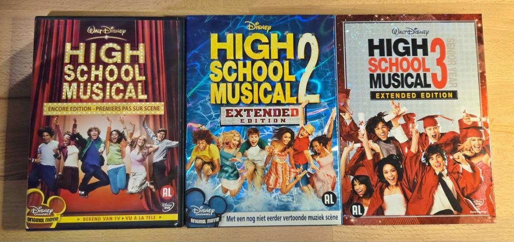High School Musical DVD Boxset, Cd's en Dvd's, Alle leeftijden, Ophalen of Verzenden, Zo goed als nieuw, Boxset