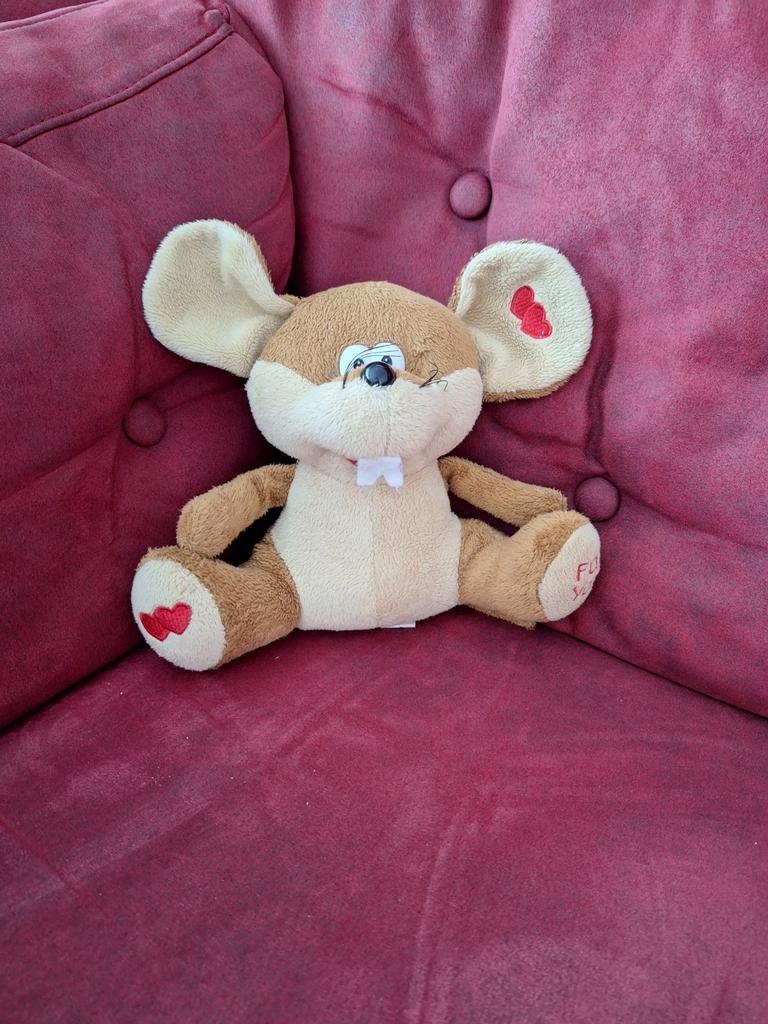 Muis knuffel middel, Ophalen of Verzenden, Overige typen