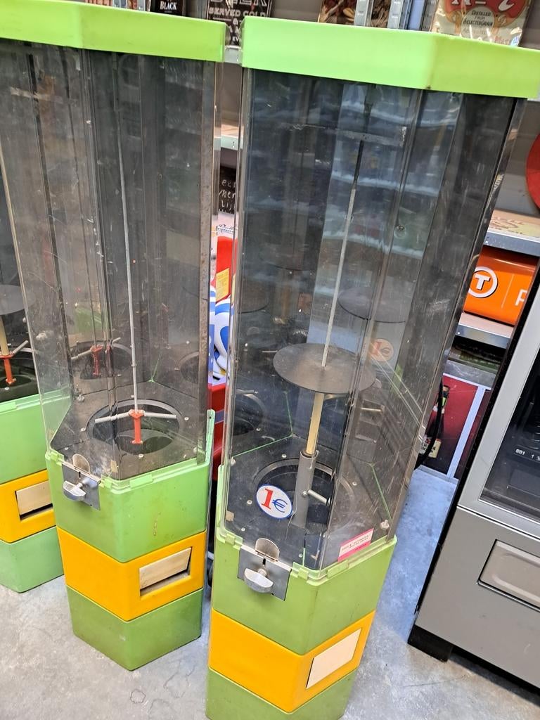 Capsule automaat 6-hoek, Ophalen