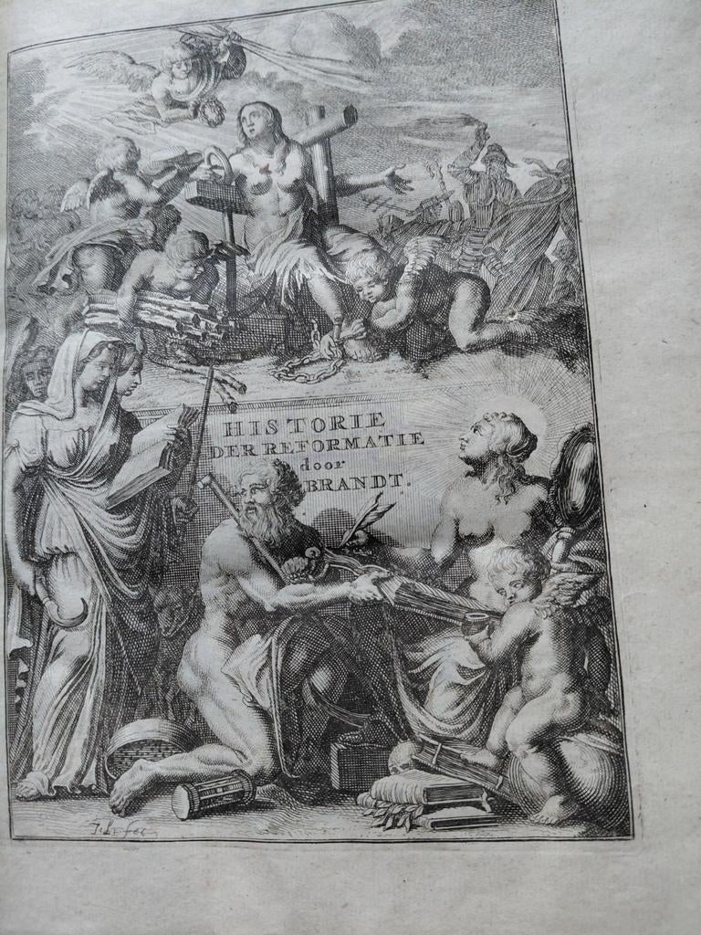 Geeraert Brandt's Historie der Reformatie , 4 dln 2e druk, Antiek en Kunst, Ophalen of Verzenden