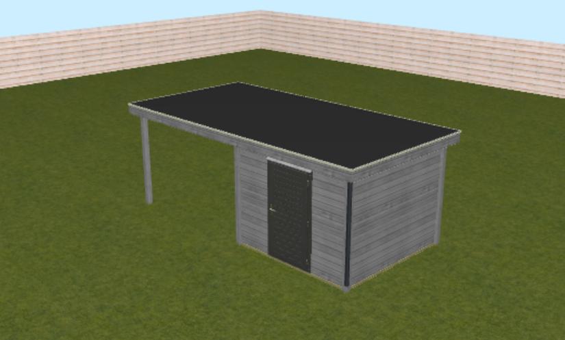 Lugarde Maatwerk 626 x 300 cm, 200 tot 400 cm, Tuinhuis, Nieuw, Ophalen of Verzenden
