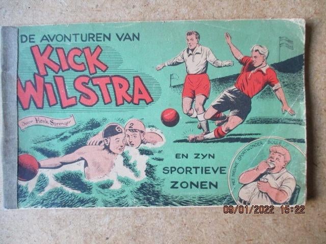adv5435 kick wilstra oblong, Boeken, Eén stripboek, Ophalen, Gelezen