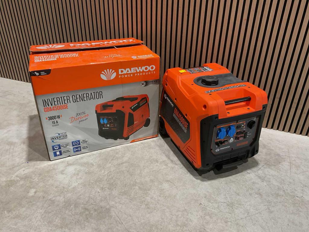 Daewoo benzine stroomgenerator aggregaat 4 modellen nieuw ‼️, Ophalen, Benzine, Geluidgedempt, Nieuw