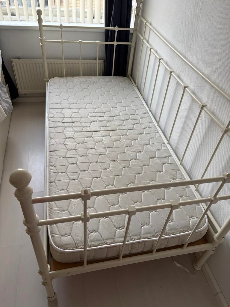 IKEA Tromso Prinsessenbed + matras, Ophalen, Gebruikt, 90 cm, Eenpersoons