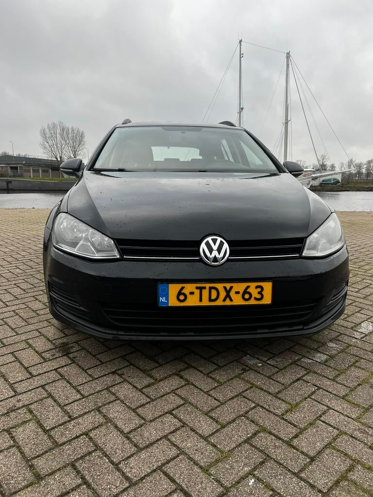 Volkswagen Golf 1.2 TSI 85PK Variant 2014 Zwart, Auto's, Volkswagen, Particulier, Golf, ABS, Airbags, Airconditioning, Alarm, Boordcomputer
