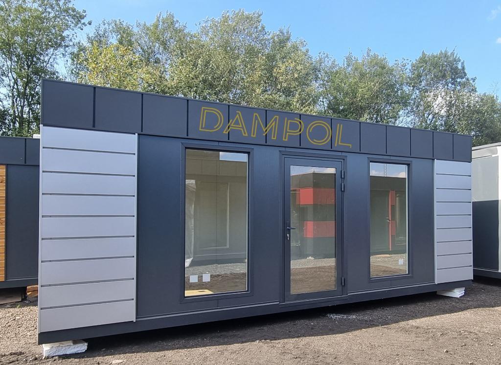 kantoorgebouw, tuinhuis, showroom, bungalow 7x3 m, Verzenden