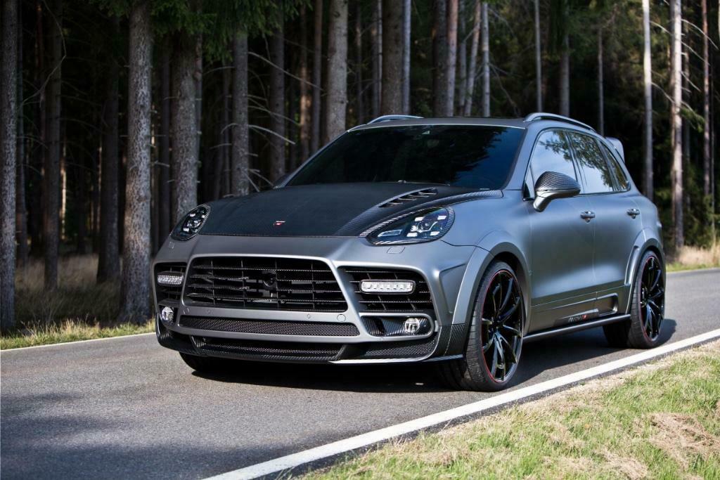 22" 23" Mansory Porsche Cayenne Facelift Wide Bodykit Carbon, Porsche, Nieuw, Ophalen of Verzenden, Bumper