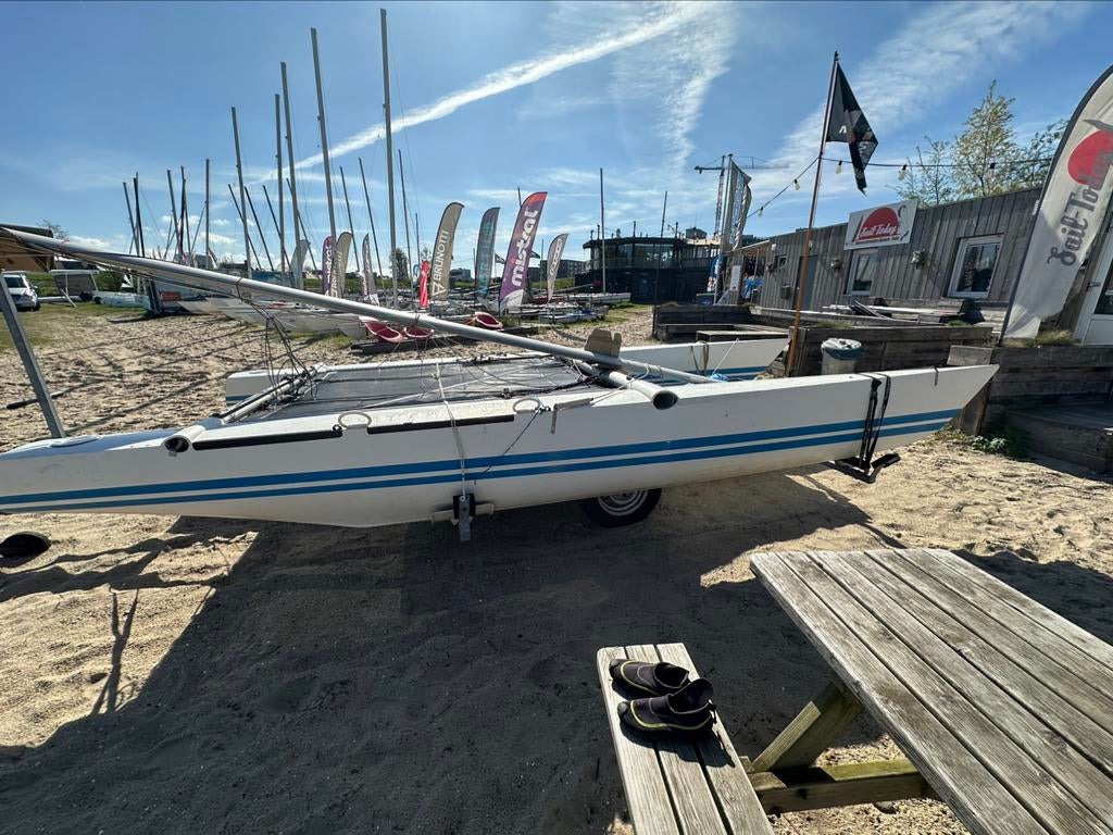 Dart 18 en Nacra inter 18, Nacra 580, Ophalen, Gebruikt