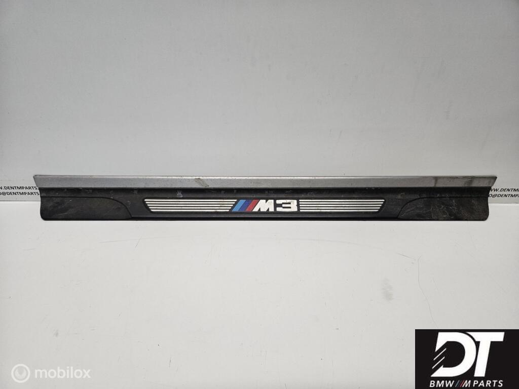 Instaplijst rechts BMW M3 E46 S54 3.2 S54B32 51477891928, Gebruikt, Ophalen of Verzenden, BMW, BMW