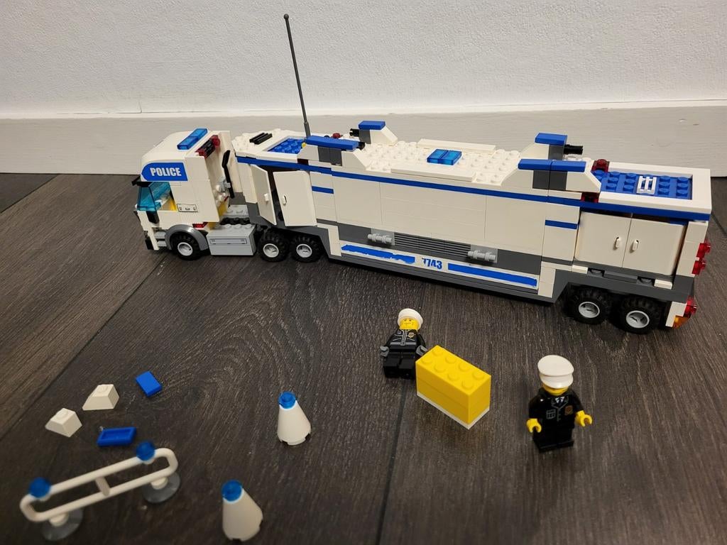 Lego City 7743 politiewagen, Lego, Ophalen of Verzenden, Complete set, City