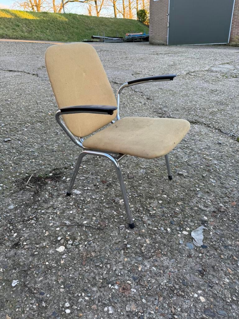 Gispen Stoel,De Wit,sixties,zeventies,vintage,Martin de Wit, Gebruikt, Overige materialen, Ophalen of Verzenden, Eén