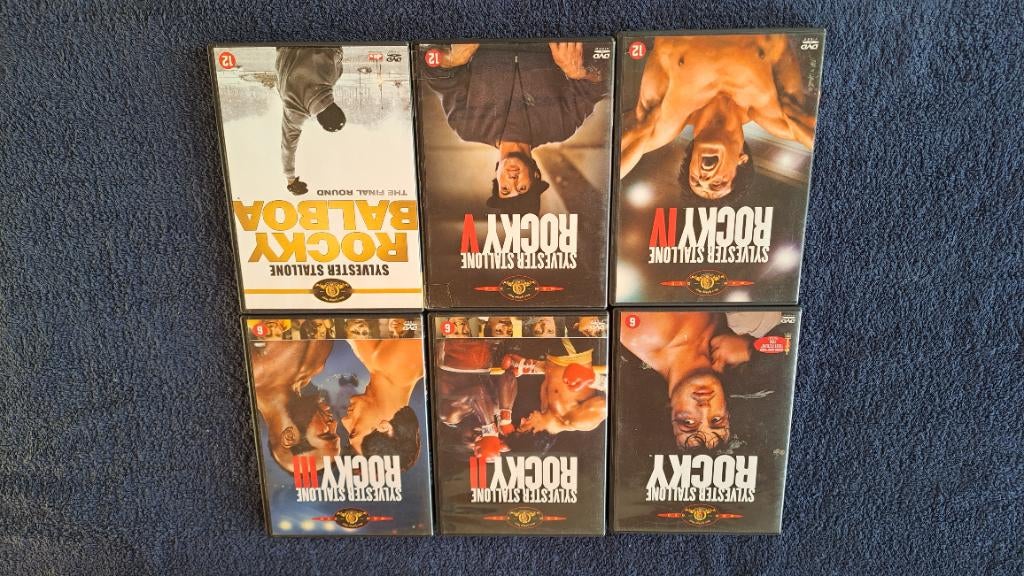Rocky Collection "Sylvester Stallone", Alle leeftijden, Ophalen of Verzenden, Zo goed als nieuw