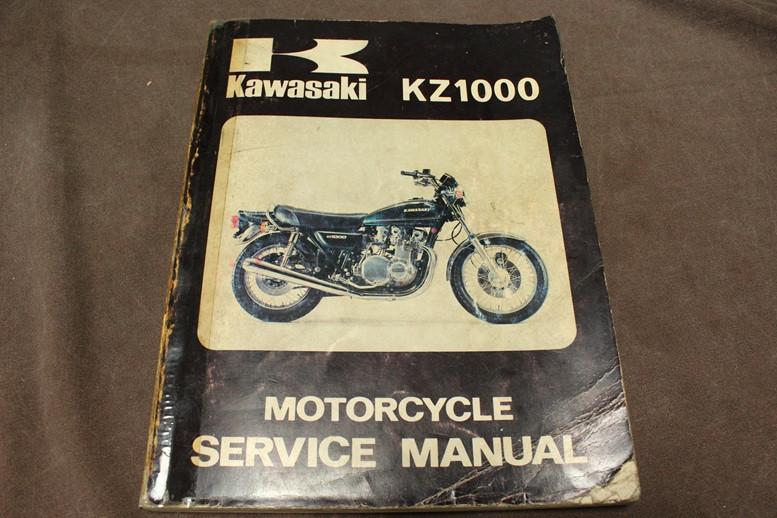 Kawasaki KZ1000 1976 motorcycle service manual KZ 1000, Ophalen of Verzenden, Kawasaki