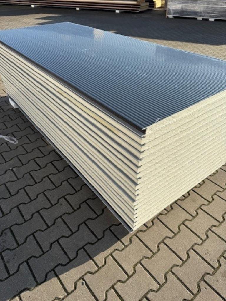 Sandwichpanelen 40 mm RAL7016 Wandpanelen PIR isolatie OP=OP, Doe-het-zelf en Verbouw, Platen en Panelen, Ophalen, Nieuw, Overige materialen