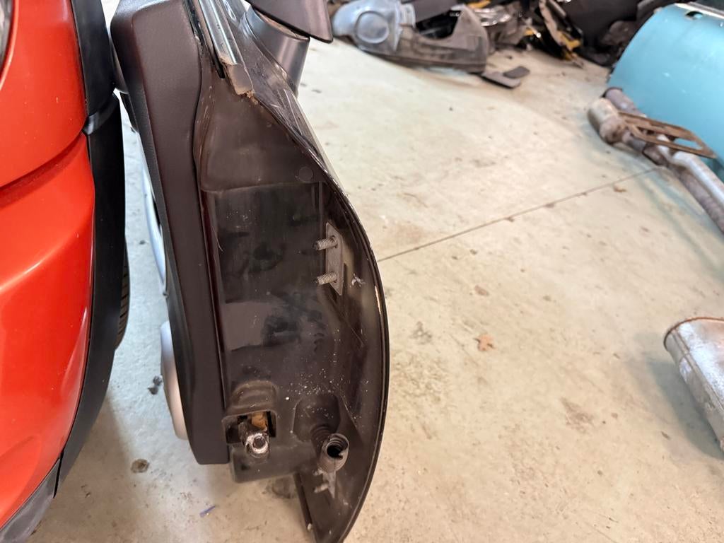 Mini R50/R52/R53 Linker Voorportier - Compleet, Zwart, Ophalen, Gebruikt, Mini, Voor