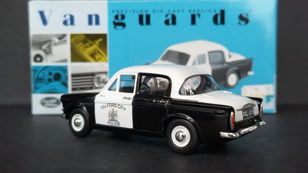 Hillman Minx Salford police 1:43 Vanguards Pol, Auto, Nieuw, Info@corgiclassics.co.uk, Le19 1rl Leicester uk