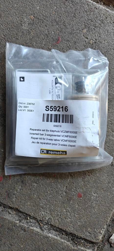 Remeha Reparatie Set Klephuis VCZMF6000E - S59216, Doe-het-zelf en Verbouw, Verwarming en Radiatoren, Minder dan 30 cm, Hoog rendement (Hr)