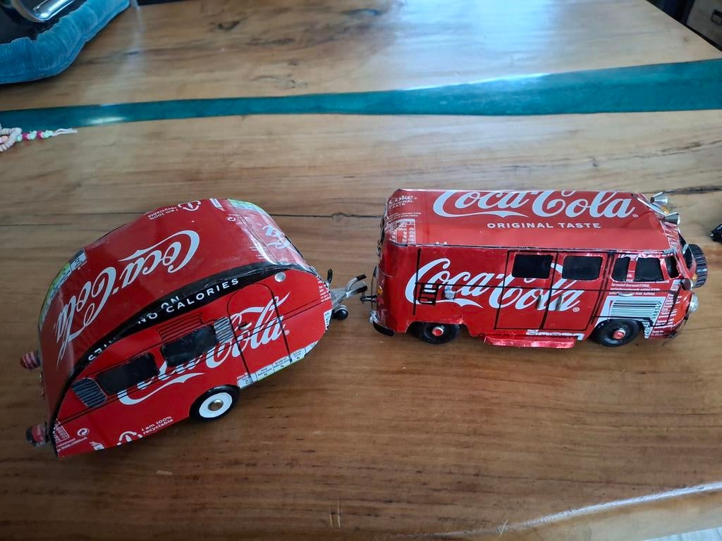Vw busje met oude caravan, Ophalen, Overige schalen, Onderdeel