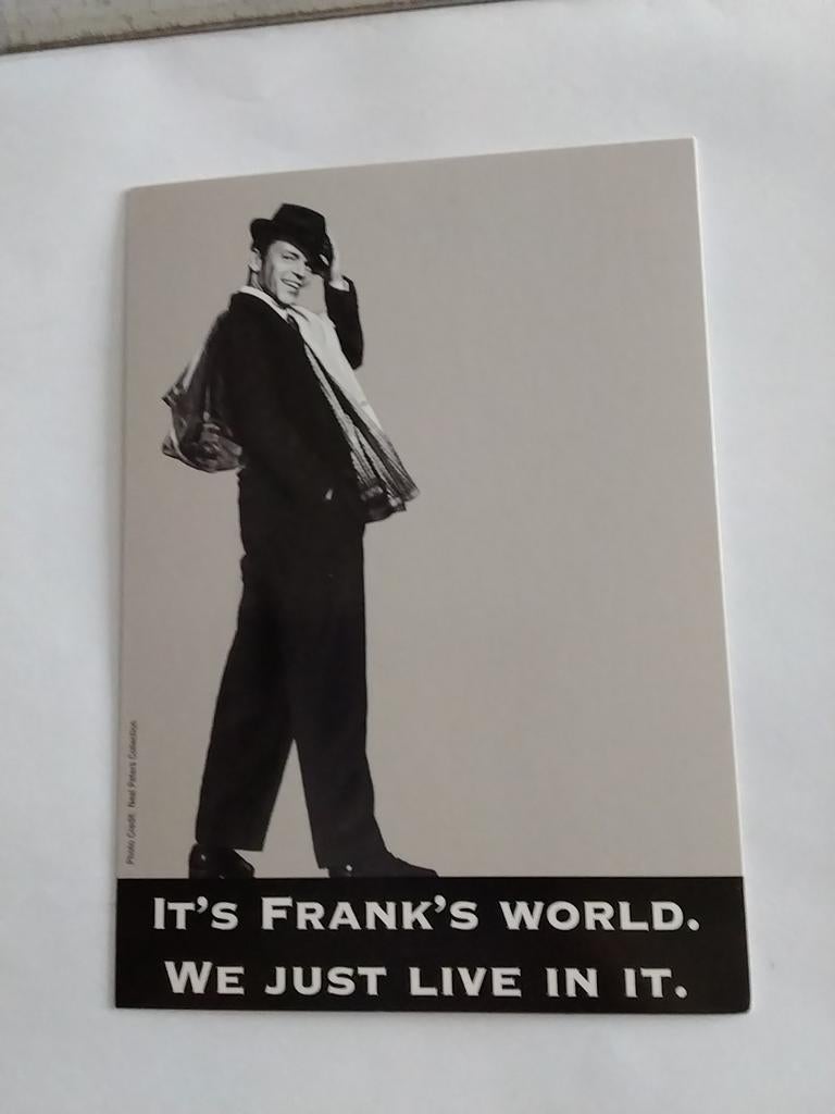 FRANK SINATRA. / IT'S. FRANK'S WORLD, Verzamelen, Ophalen of Verzenden, 1980 tot heden