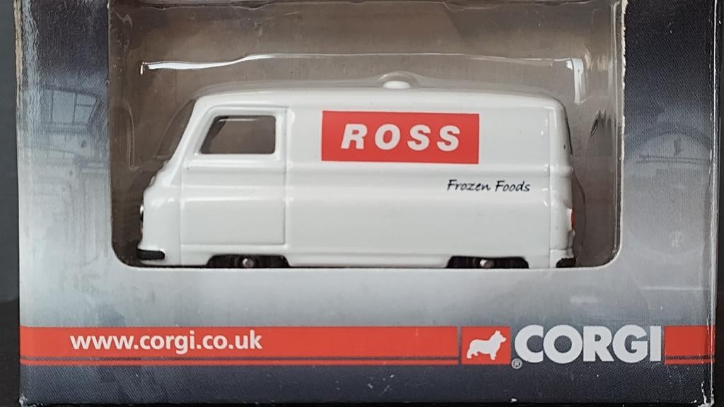 Morris J2 Van Ross Frozen Foods 1;76 Corgi Trackside Pol, Auto, Nieuw, Info@corgi.co.uk, Leicester Meridian East