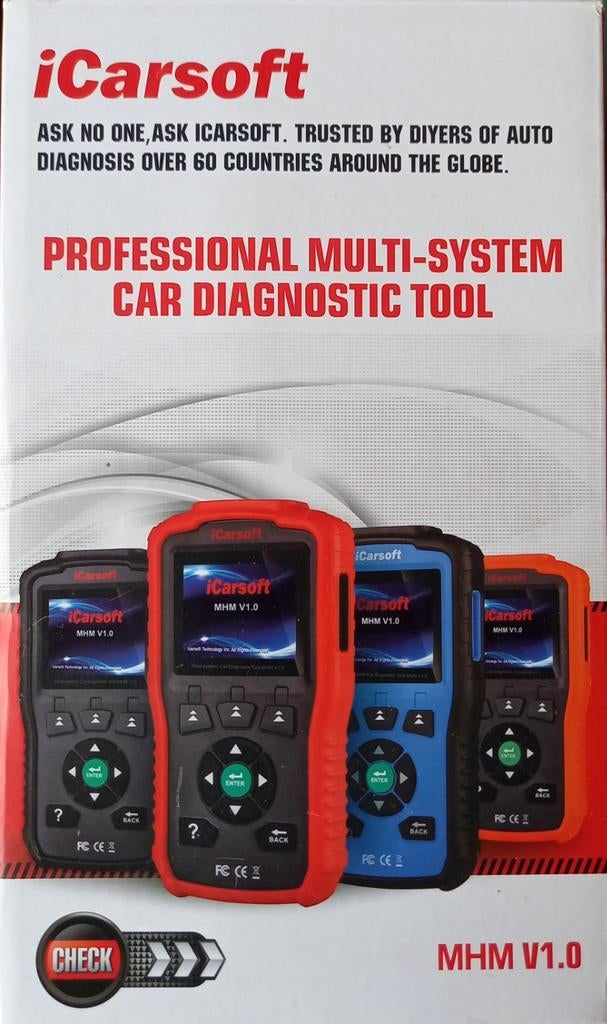 iCarsoft MHM V1.0 Diagnostische Tool - Nieuwstaat, Ophalen of Verzenden, Zo goed als nieuw