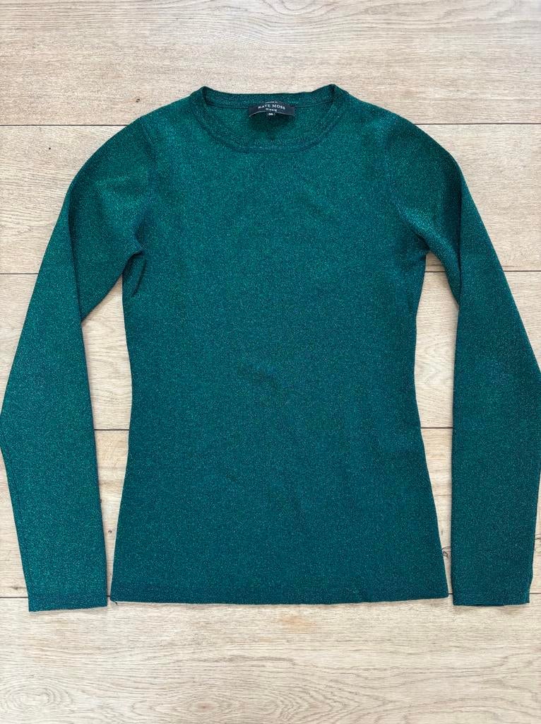 Shirt - Maat 36 - Merk Nikkie Kate Moss, Ophalen of Verzenden, Zo goed als nieuw, Maat 36 (S), Groen