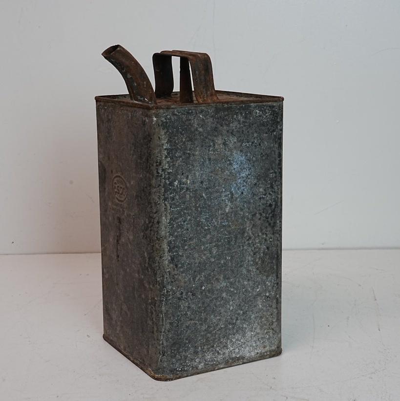 Oude Esso petroleum blik uit 1948., Ophalen of Verzenden, Gebruikt, Overige