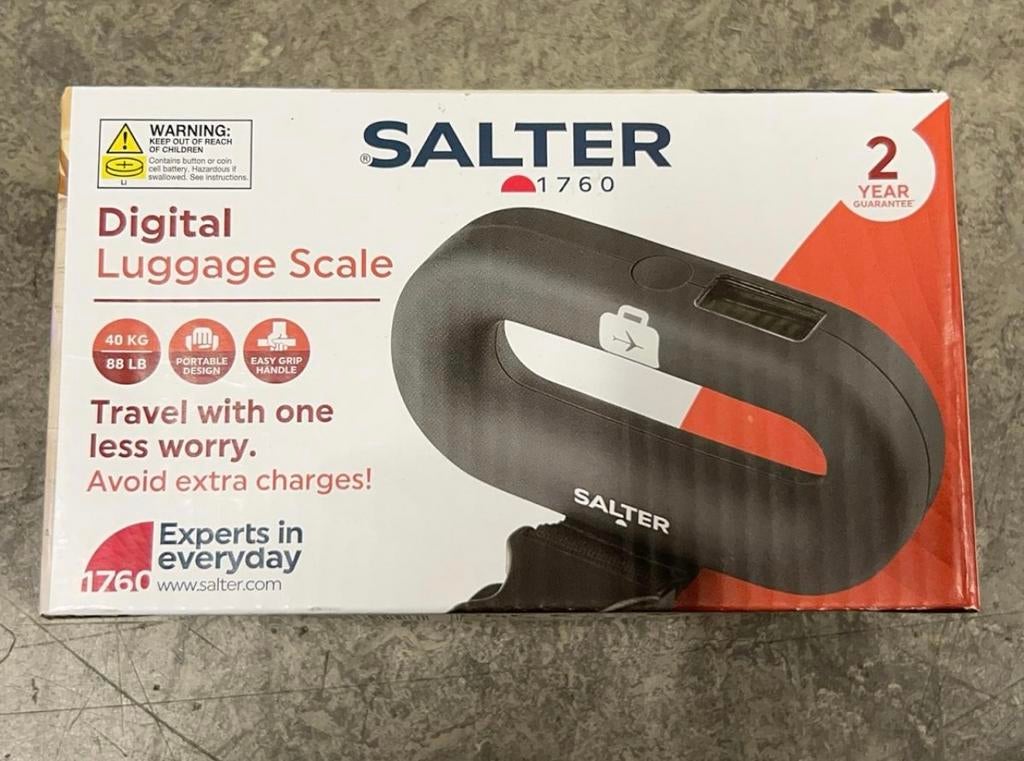 salter digitale bagage / koffer weegschaal, Nieuw, Ophalen of Verzenden, Digitaal, Overige typen
