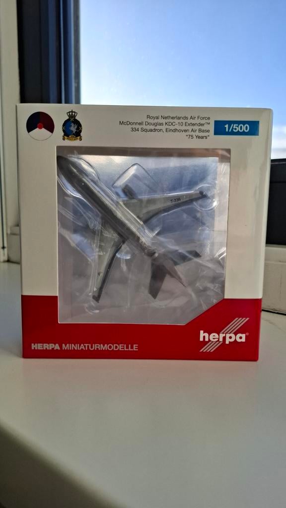 RNLAF Herpa 1:500 KDC-10., Ophalen of Verzenden, 1:200 of kleiner, Overige merken