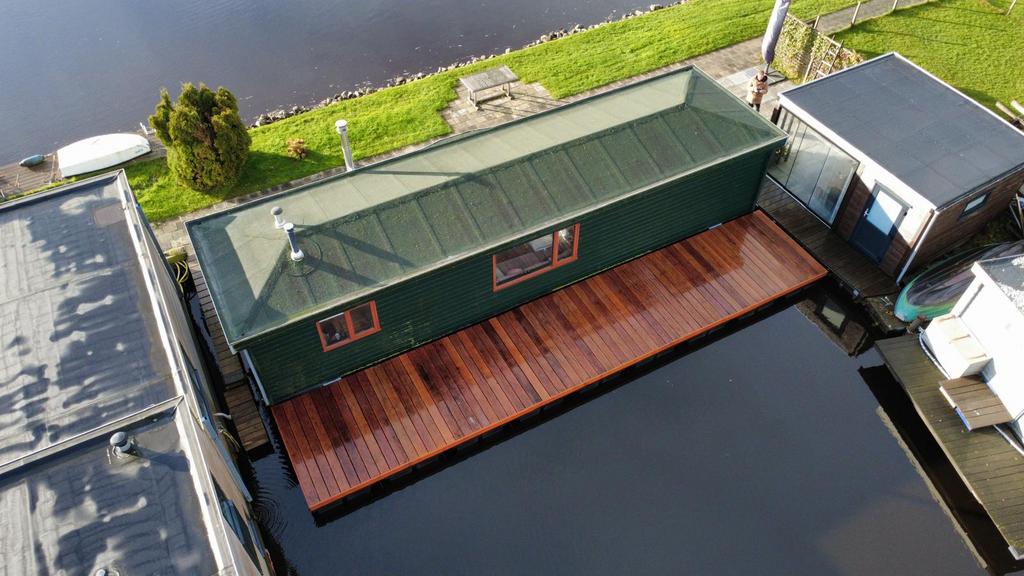 Drijvend terras nieuw en op maat, Ophalen, Nieuw, Hout