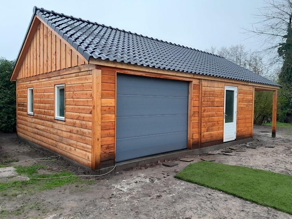 Stijlvolle veranda’s, schuren, buitenverblijven op maat, Ophalen, 3 ramen of meer, Schuur, Nieuw